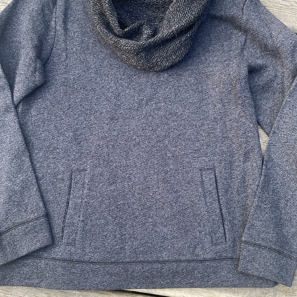 J. CREW Funnelneck Sweatshirt In Charcoal Grey - Picture 6 of 11